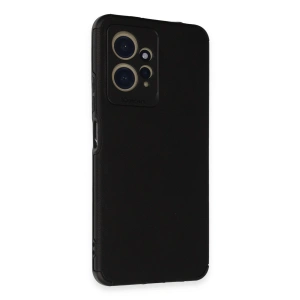 Xiaomi Redmi Note 12 4g Kılıf Loop Deri Silikon - Siyah