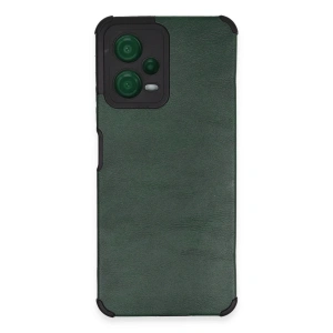 Xiaomi Redmi Note 12 5g Kılıf Loop Deri Silikon - Yeşil