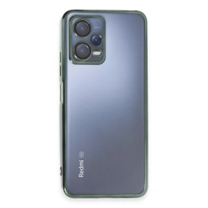 Xiaomi Redmi Note 12 5g Kılıf Razer Lensli Silikon - Yeşil