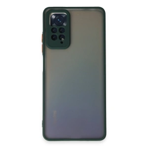 Xiaomi Redmi Note 12 Pro 4g Kılıf Montreal Silikon Kapak - Yeşil