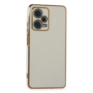 Xiaomi Redmi Note 12 Pro Plus Kılıf Volet Silikon - Beyaz