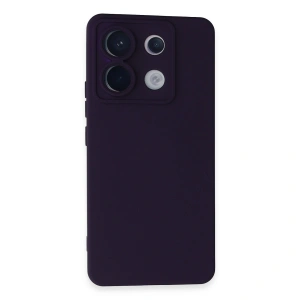 Xiaomi Redmi Note 13 Pro 5g Kılıf Nano İçi Kadife Silikon - Mor