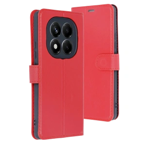 Xiaomi Redmi Note 15 4g Trend S Plus Kapaklı Kılıf - Kırmızı
