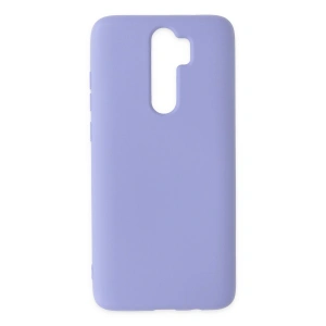 Xiaomi Redmi Note 8 Pro Kılıf Nano İçi Kadife Silikon - Lila