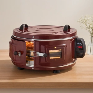 Yuvarlak Davul Fırın 53 cm 1300W