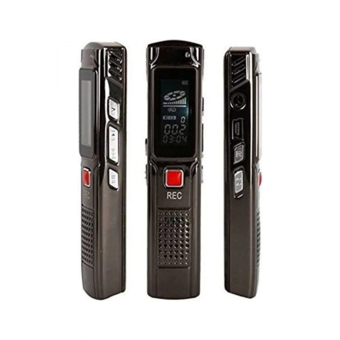 8 Gb 650 Saat Kesintisiz Dijital Ses Kayıt Cihazı