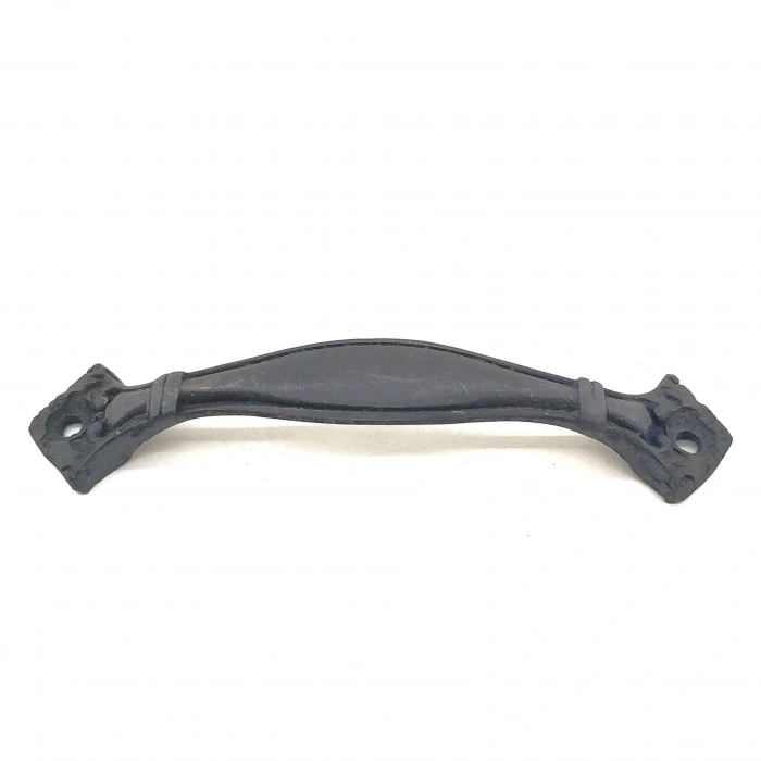 Antika Tarz Dekoratif Pirinç Deste Mobilya Kulbu - 25x120 Mm, Oksit