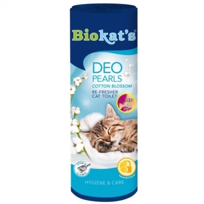 Biokats Deo Pearls Kedi Kumu Parfümü Çiçek Kokulu 700 Gr