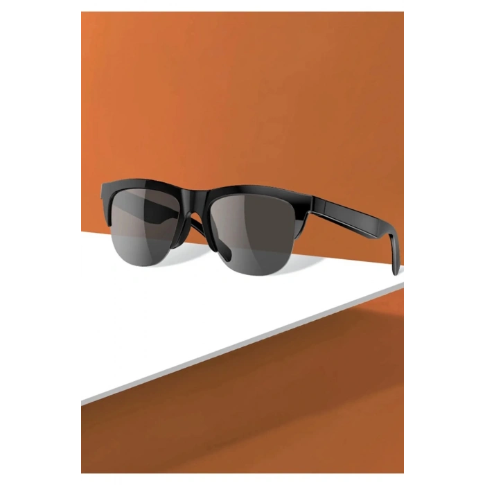 Bluetoothlu Güneş Gözlüğü Kablosuz Işık Geçirmez Akıllı Gözlük Dokunmatik Çift Hoparlörlü