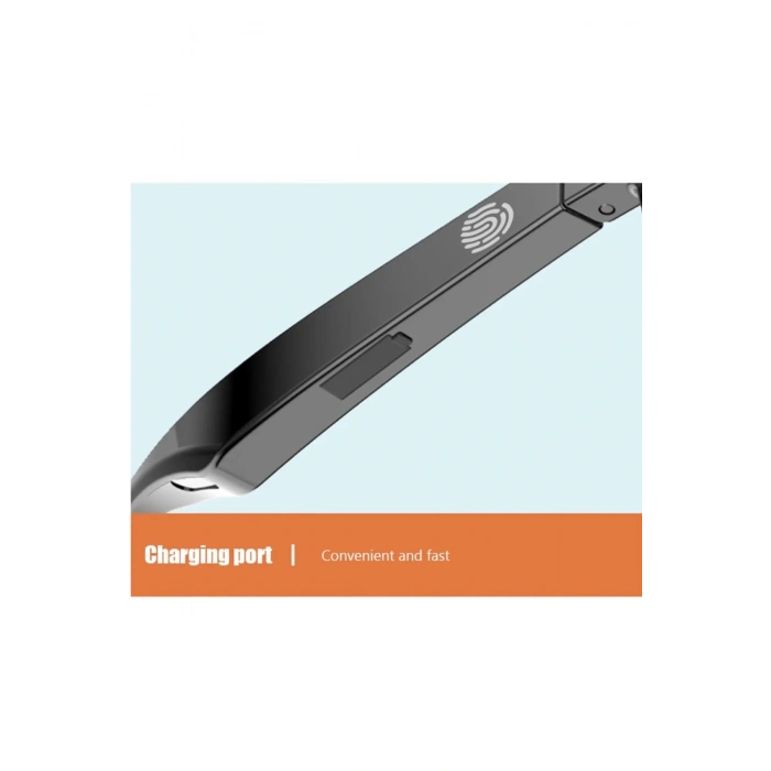 Bluetoothlu Güneş Gözlüğü Kablosuz Işık Geçirmez Akıllı Gözlük Dokunmatik Çift Hoparlörlü