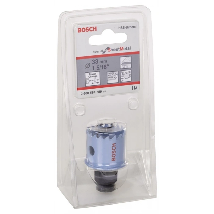 Bosch Special Serisi Metal Ve Inox Malzemeler için Delik Açma Testeresi 33 mm