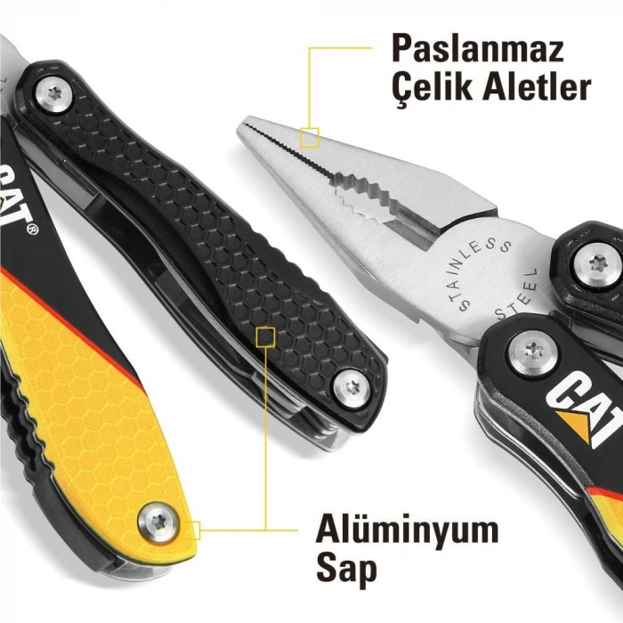CAT DA980057 12 IN 1 Çok Fonksiyonlu Profesyonel Pense Seti
