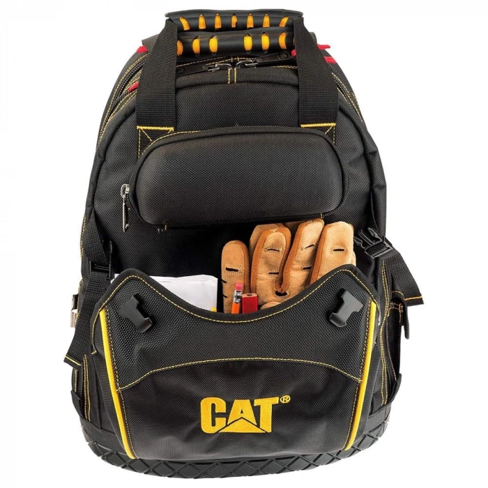 CAT DA980197 18 2 Bölmeli Ağır Hizmet Bez Alet Sırt Takım Çantası