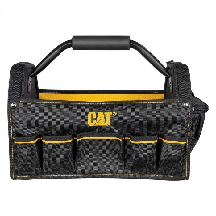 CAT DA980208 17 Açık Ağızlı Ağır Hizmet Bez Alet Takım Çantası
