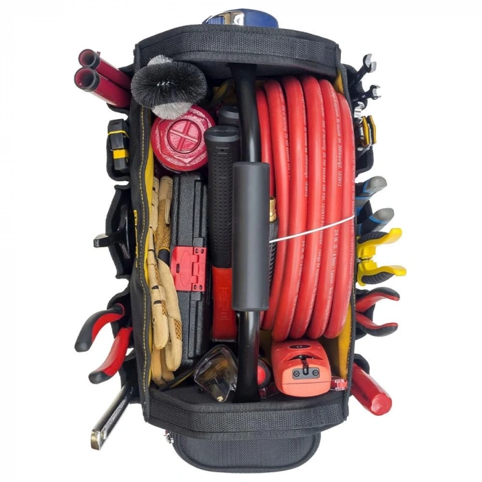 CAT DA980208 17 Açık Ağızlı Ağır Hizmet Bez Alet Takım Çantası