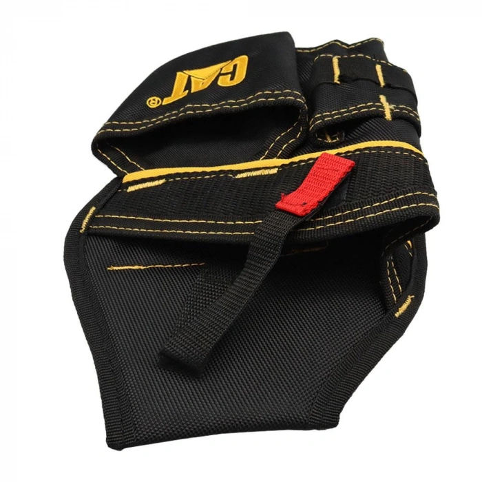 CAT DA980565 Şarjlı Matkap İçin Kemer Askılı Ağır Hizmet Bel Alet Çantası