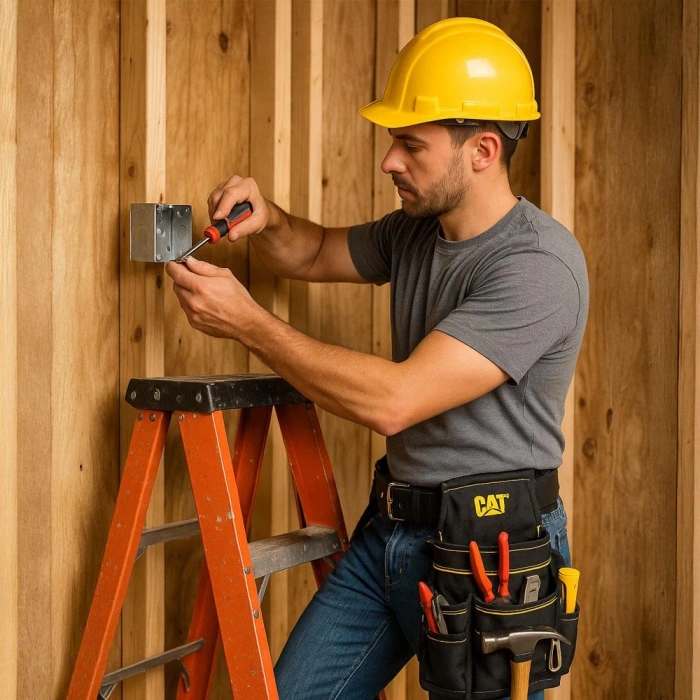 CAT DA980569 Kemerli Askı Kancalı Ağır Hizmet Bel Alet Çantası