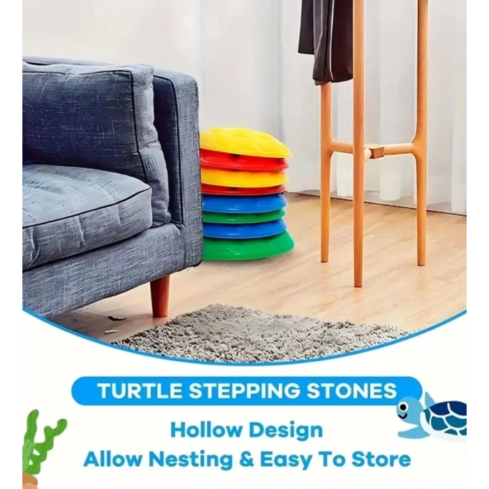 Çocuk Yarım Küre denge Ve Koordinasyon Adası 6 Lı Set