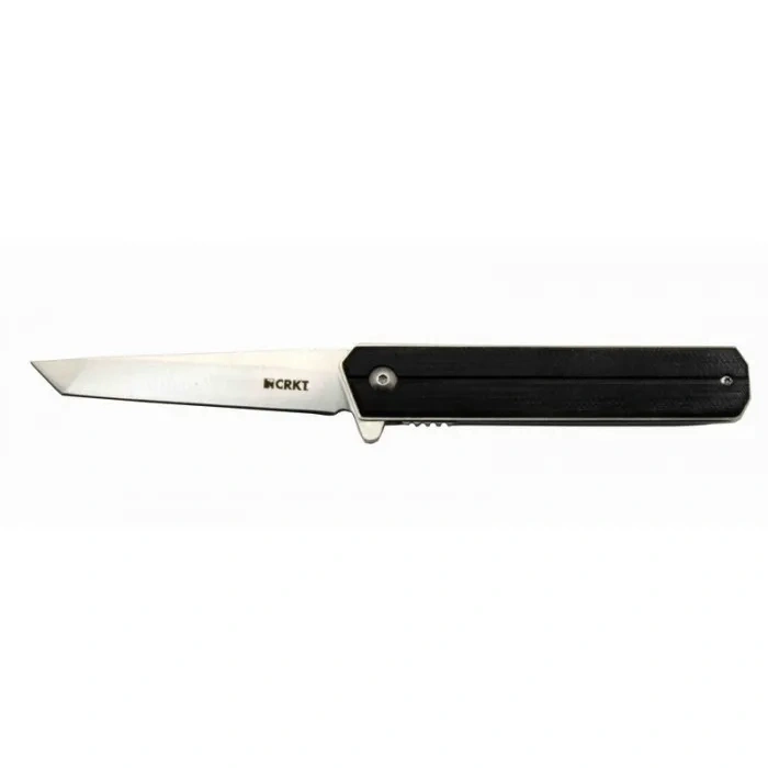 Crkt 15ff Bk Tasian Tanto Çakı 20 Cm , Deri Kılıflı