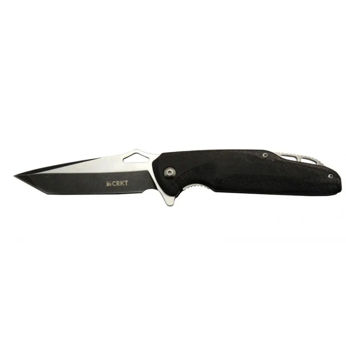 Crkt Predator 706 Cbk Siyah Kamp / Outdoor Çakı 21cm - Yarı Otomatik, Kemerlikli, Kutulu