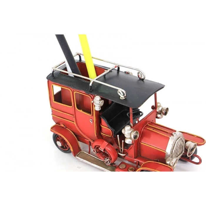 Dekoratif Metal Araba Kalemlik