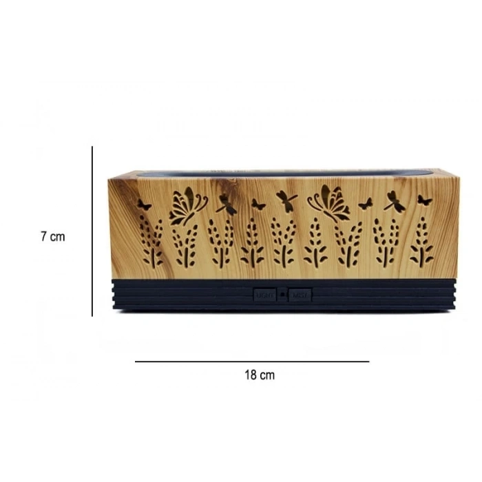 Desenli Ahşap Desenli Diffuser Hava Nemlendirici
