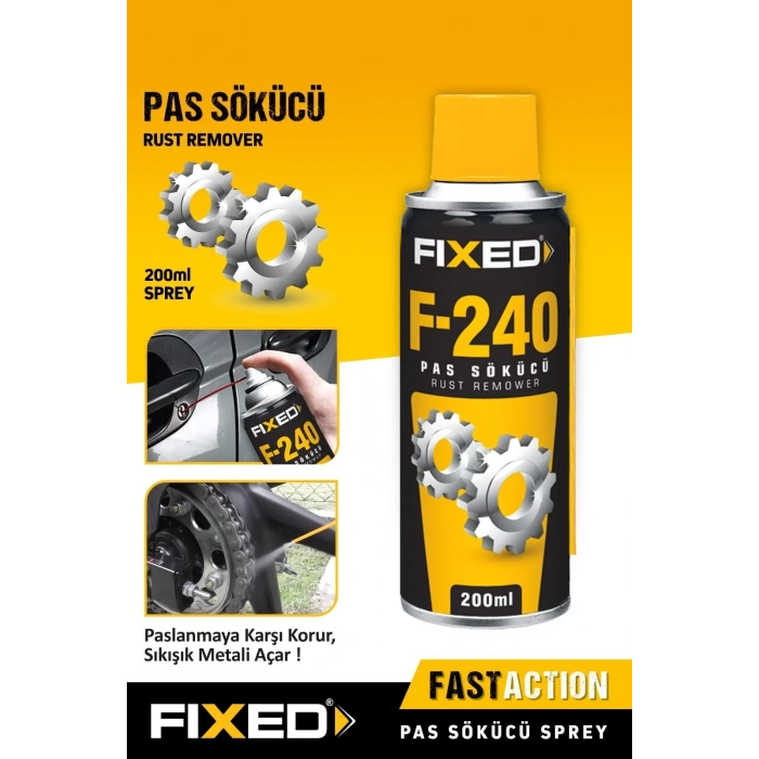 FIXED F-240 PAS SÖKÜCÜ 200ML