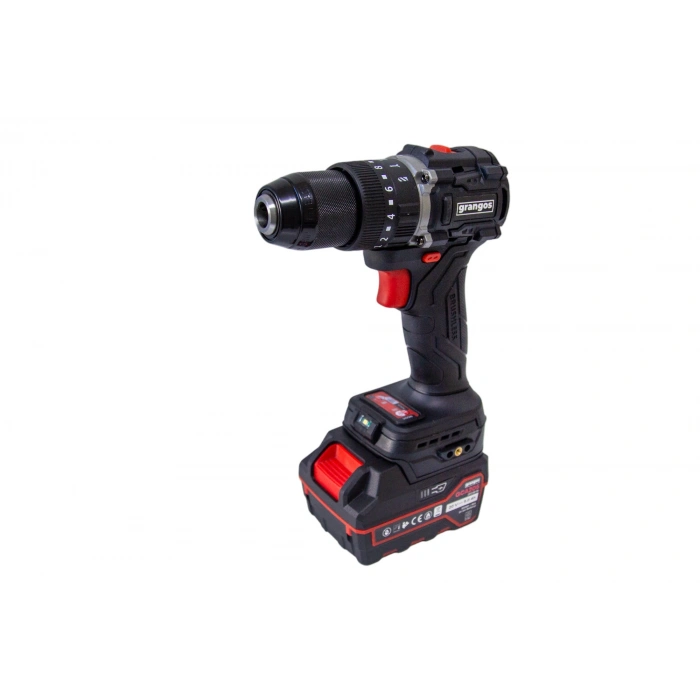 Grangos GCD25-F2 20V 5 Ah Çift Akülü Darbeli Matkap