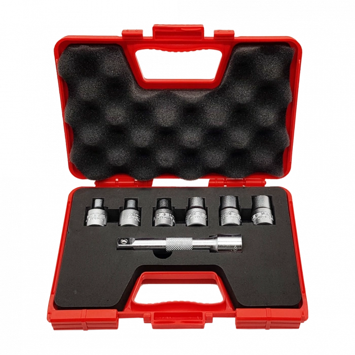 İzeltaş 1113 00 6007 1/2 Star (Torx®) Lokma Anahtar Takımı 7 Parça