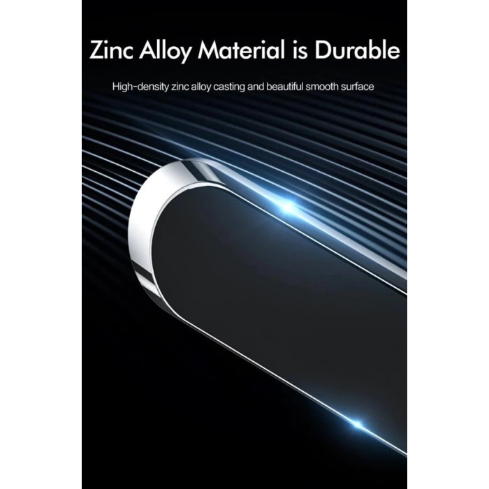 Jx-007 Gümüş Çok Amaçlı Magnetic Car Holder Araç İçi Telefon Tutucu