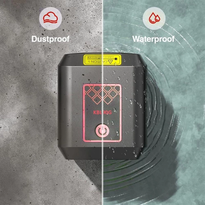 KOBB KBL90G 30 Metre Profesyonel Yatay ve Dikey Otomatik Hizalamalı Yeşil Çapraz Çizgi Lazer Distomat