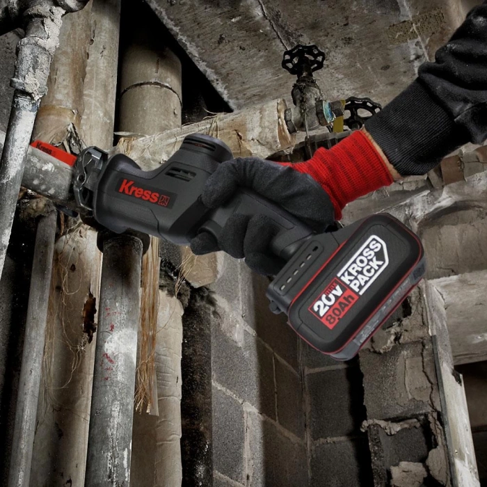 Kress KUE00.91 20Volt Kömürsüz Profesyonel Tilki Kuyruğu Testere (Akü Dahil Değildir)