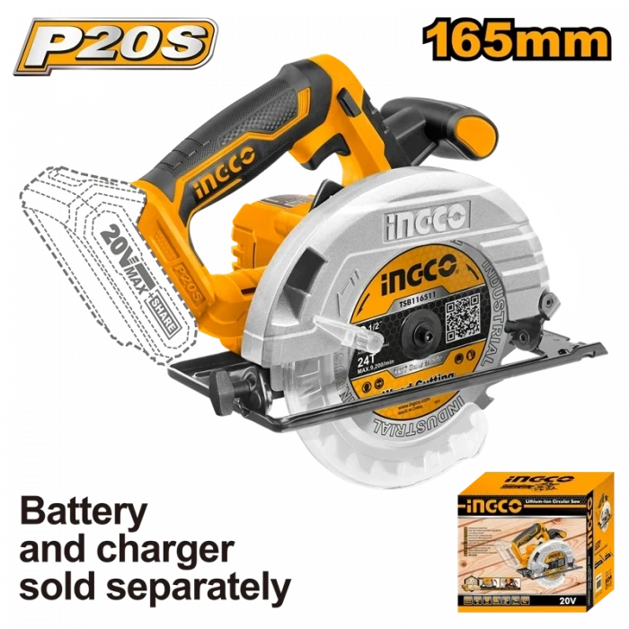 Li-ion Akülü Sunta Kesme 165mm 20V 2.0Ah