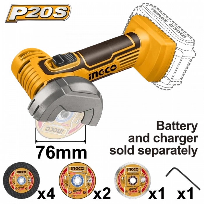 Li-ion Akülü Taşlama