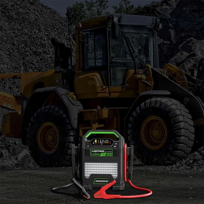 Lokithor J10000HD 12V/24V 10.000Amp LiFePO4 Akıllı Akü Takviye + Powerbank + Led Lamba