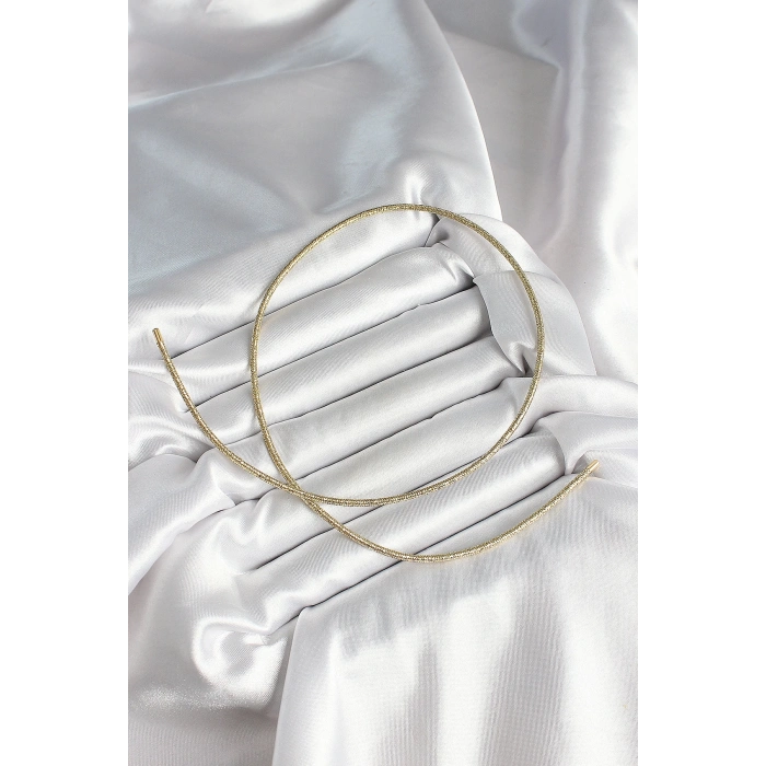 Mıknatıslı Gold Renk Sarmal Kadın Bileklik