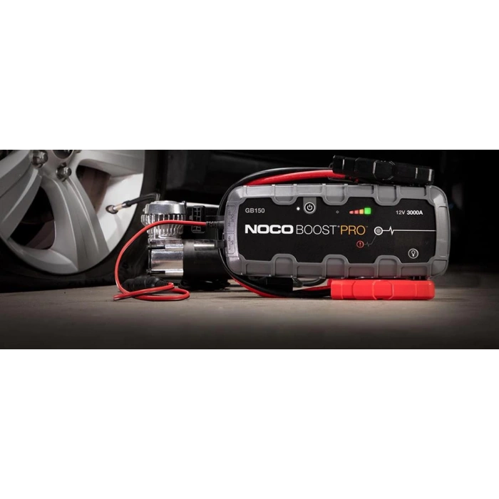 NOCO Genius GB150 12V 3000Amp Ultrasafe Lityum Akü Takviye + Powerbank + Led Lamba