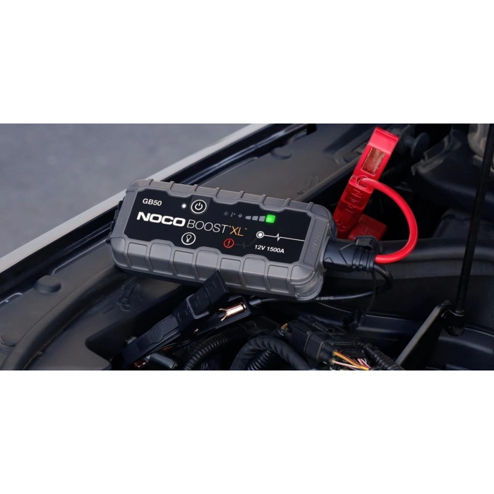 NOCO Genius GB50 12V 1500Amp Ultrasafe Lityum Akü Takviye + Powerbank + Led Lamba