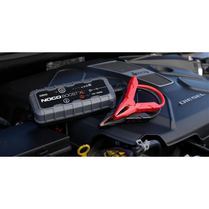 NOCO Genius GB50 12V 1500Amp Ultrasafe Lityum Akü Takviye + Powerbank + Led Lamba