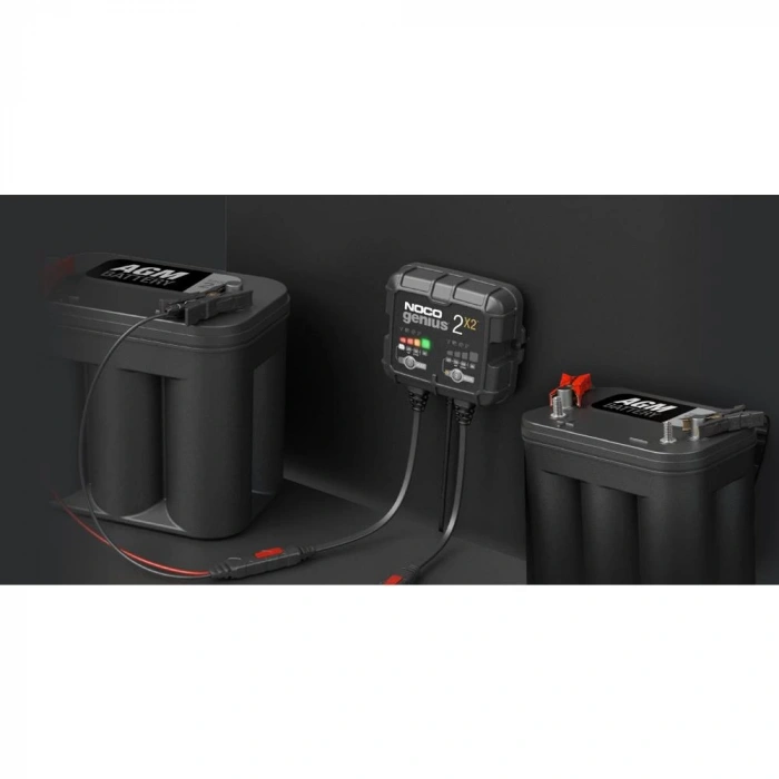 NOCO GENIUS2X2 6V/12V 40A Çoklu/2’Li Akıllı Akü Şarj ve Akü Bakım/Desülfatör