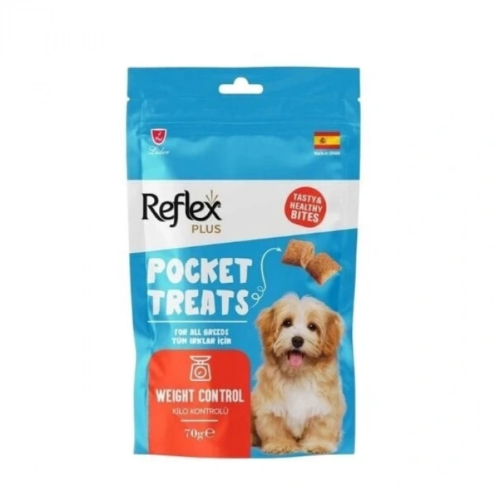 Reflex Plus Pocket Treats Kilo Kontrolü için Köpek Ödül Maması 70 Gr 1 Adet