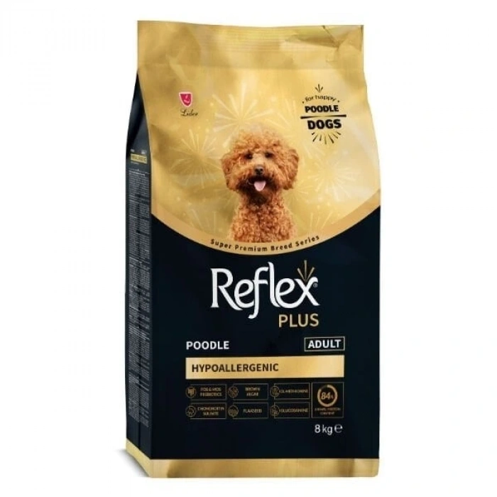 Reflex Plus Poodle Hypoallergenic Tavuklu Yetişkin Köpek Maması 8 Kg
