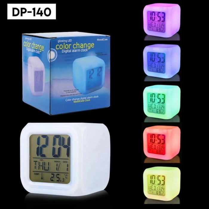 Renk Değiştiren Küp Saat