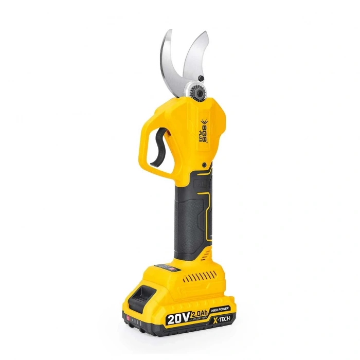 SGS AKÜLÜ BUDAMA MAKASI 20V 2*2.0 Ah (KÖMÜRSÜZ MOTOR)