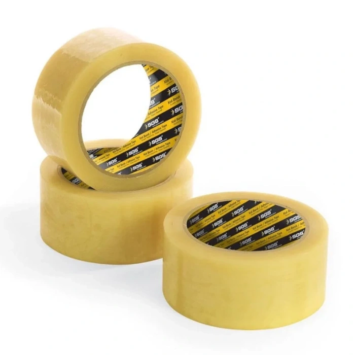 SGS KOLİ BANDI ŞEFFAF 45MM*40MT AKRİLİK 6 ADET