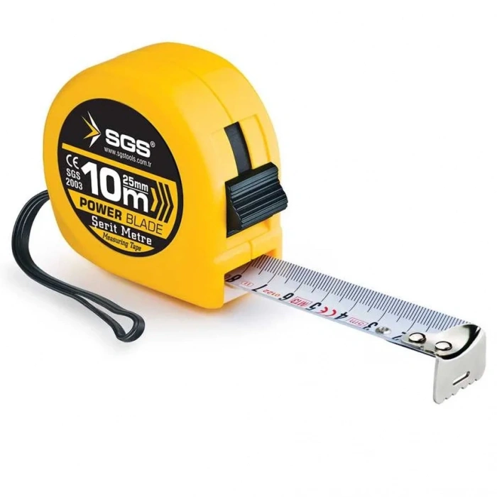 SGS ŞERİT METRE 10 Mt 25 mm SGS2003