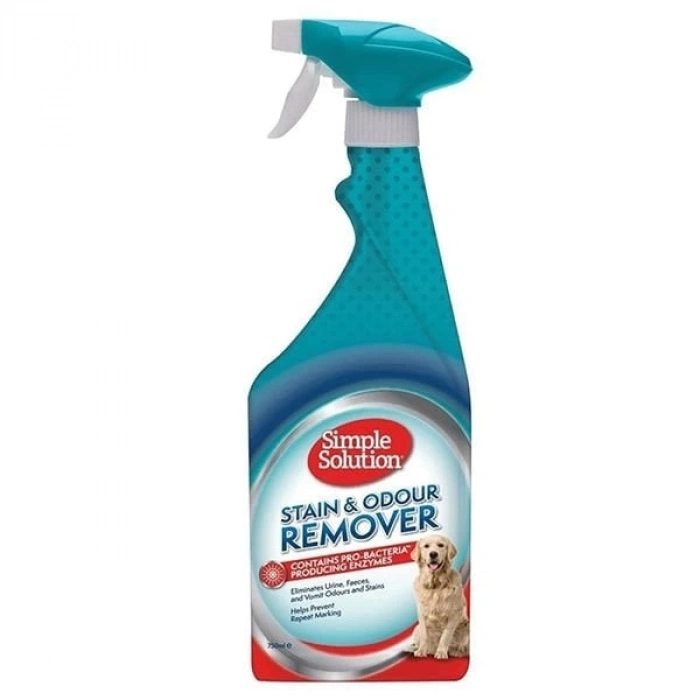 Simple Solution Köpek Leke ve Koku Giderici Sprey 750 Ml