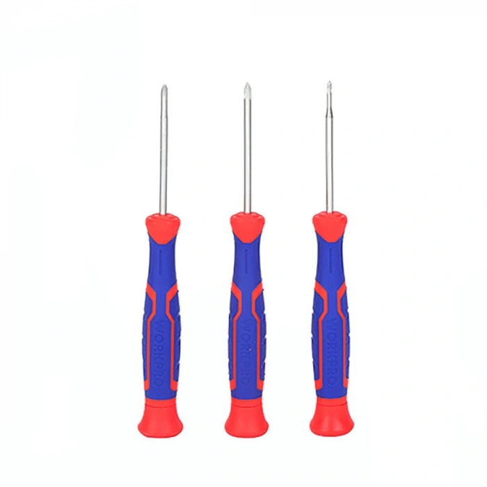 WORKPRO WP200509 7 Parça Profesyonel CR-V Manyetik Hassas Tornavida Seti