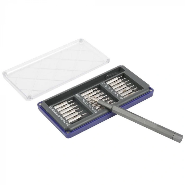 WORKPRO WP200511 22 Parça Profesyonel Manyetik Saatçi Tornavida Seti