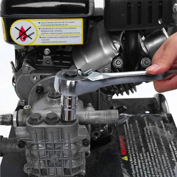 WORKPRO WP202525 30 Parça 1/2’’ CR-V Metrik/İnç Profesyonel Lokma Takımı